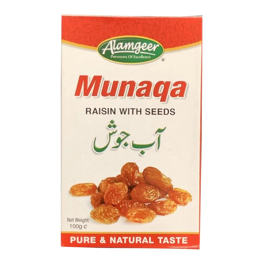 Alamgeer Munaqa (Raisin With Seeds ) 100g