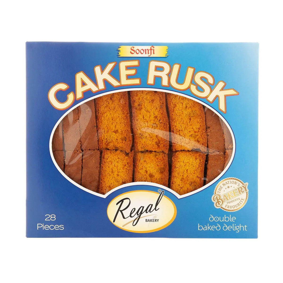 Regal Cake Rusk Soonfi (With Fennel Seeds) 28 pcs