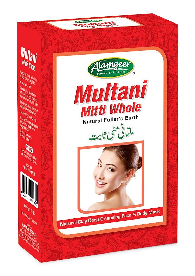 Rafia Multani Mitti Whole (Natural Fuller's Earth) 100g