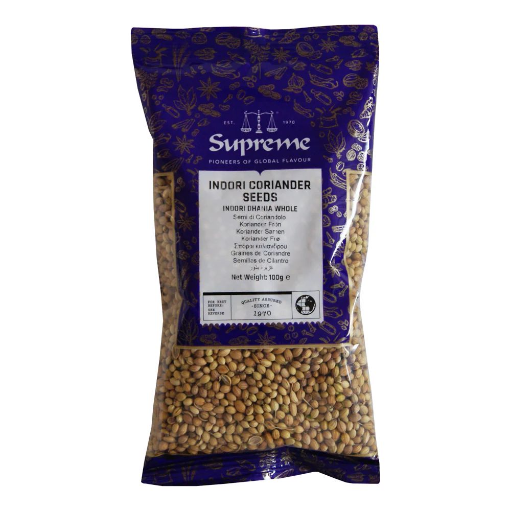 Supreme Coriander Seeds (Indoor Dhania Whole)100g