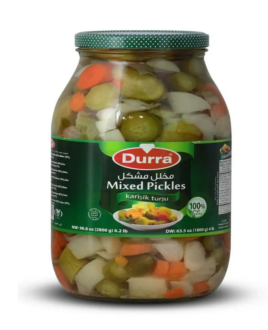Durra Mixede Pickles 2750g