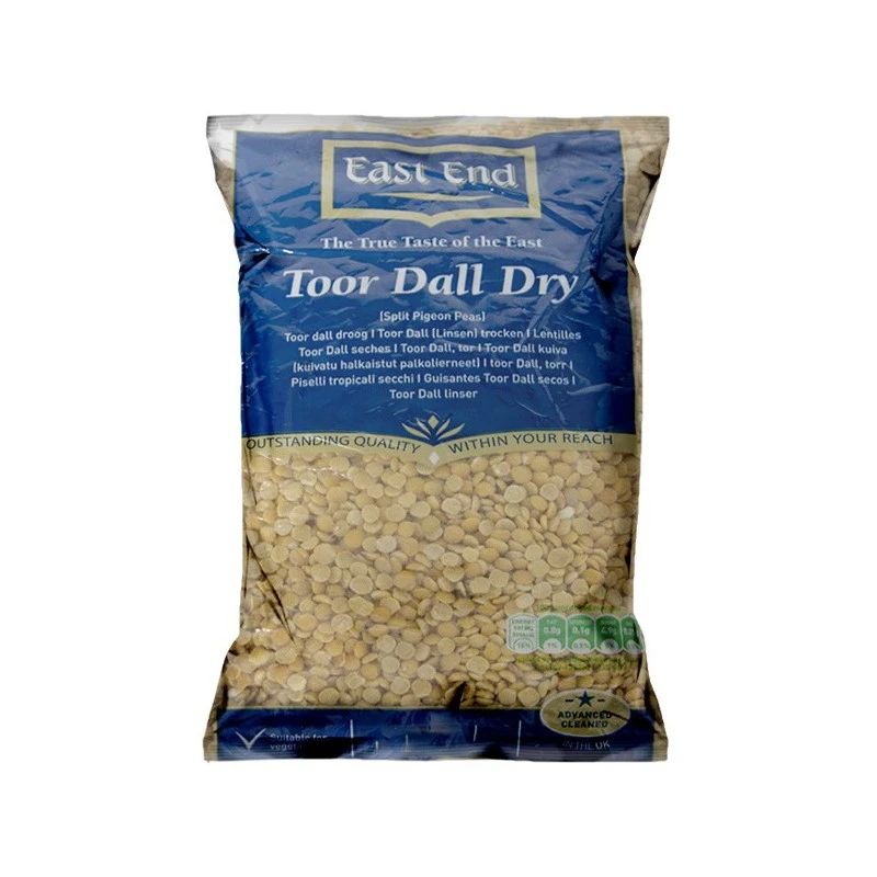 East End Toor Dall Dry (Split Pigeon Peas) 1kg