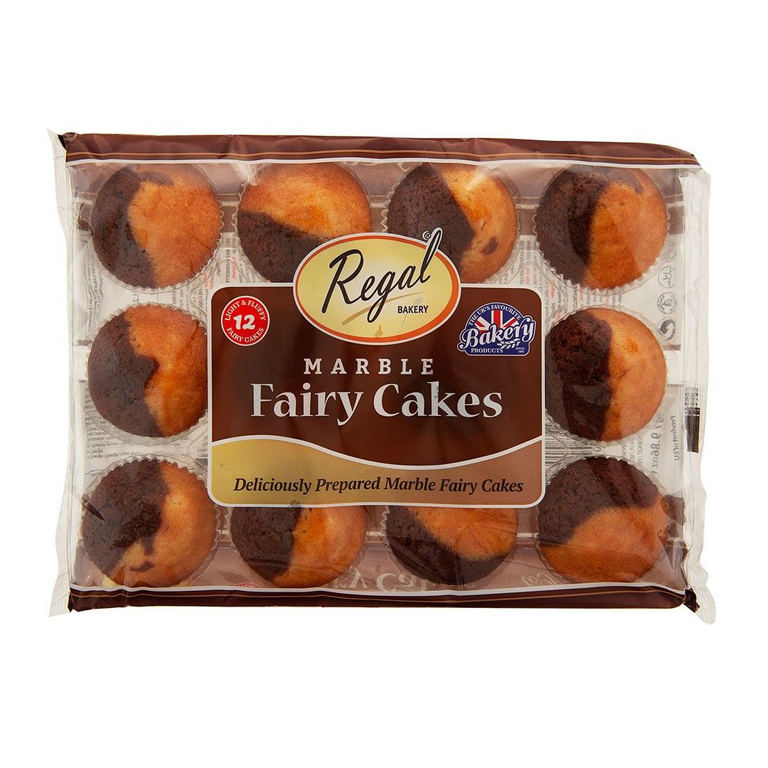 Regal Marble Fairy Cakes 280g (12 pcs)