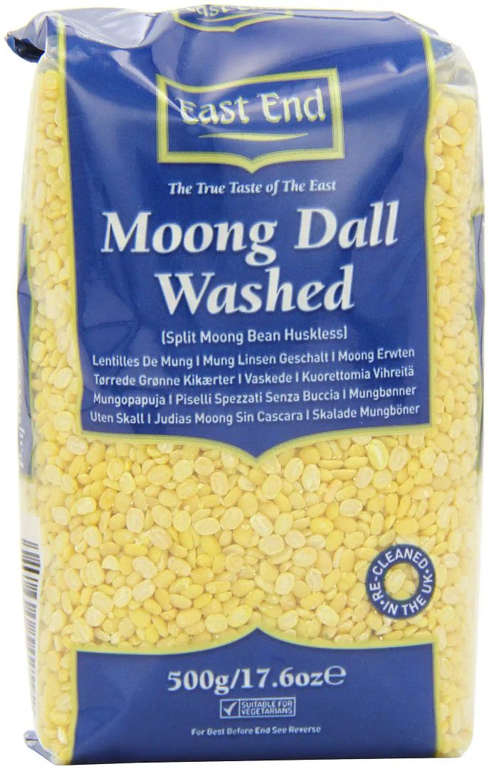 East End Moong Dall Washed (Split Moong Bean Huskless) 500g