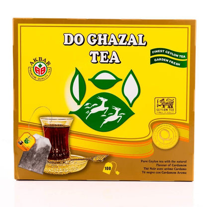 Do Ghazal Tea Ceylon Cardamom Tea 200g (100 pcs)