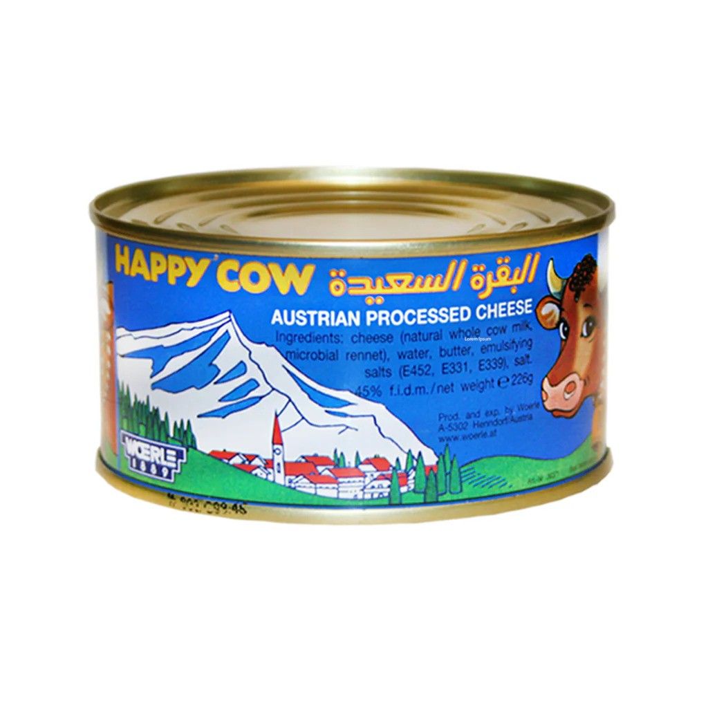 Happy Cow Australian Processed Cheese 340g