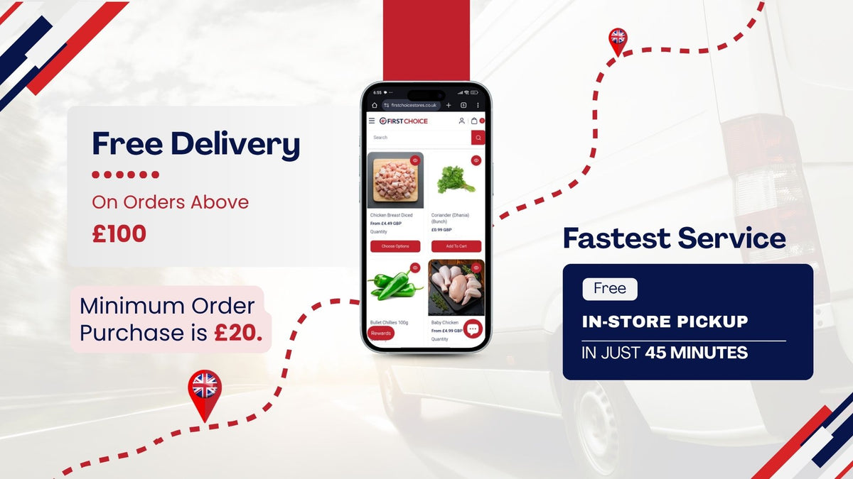 First Choice Store | Fresh Halal Meat and Grocery Essentials