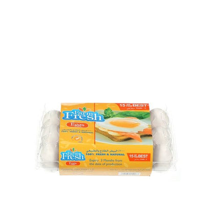 Farm Frsh Eggs Medium (15 eggs)