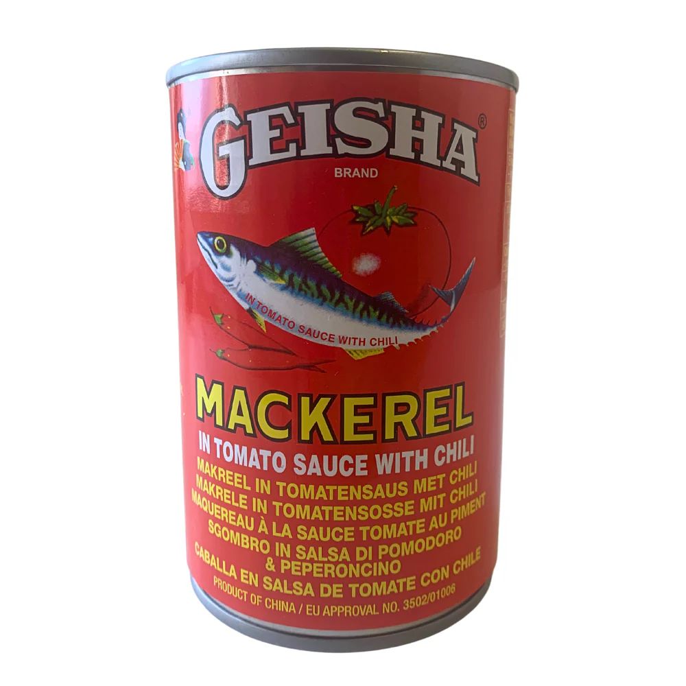 Geisha Mackerel In Tomato Sauce With Chilli 425g