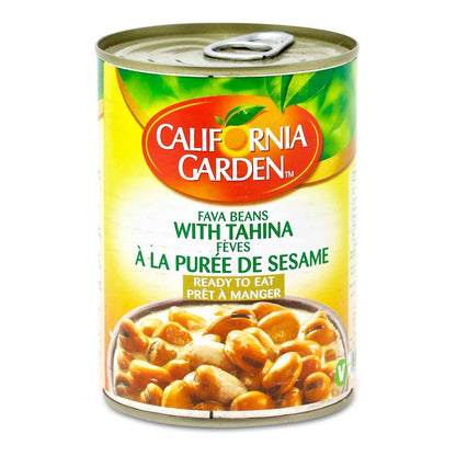 California Garden Fava Beans With Tahina 400g