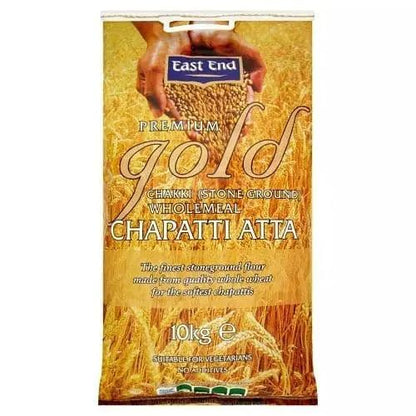 East End Premium Gold Chakki Wholemeal Atta (Chapatti) 10kg