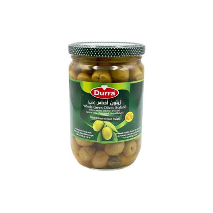 Durra Whole Green Olives (Halabi) 650g