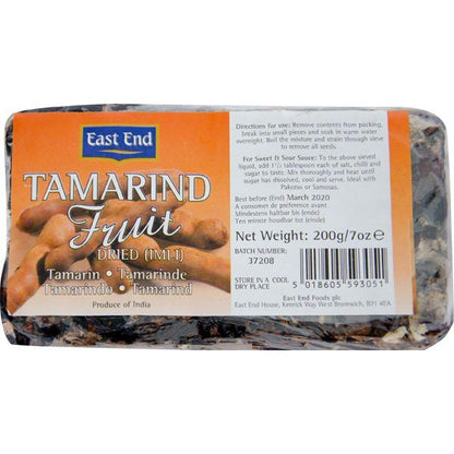 East End Tamarind Fruit Dried (Imli) 200g
