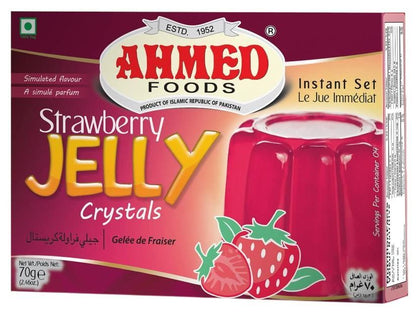 Ahmed Strawberry Jelly Crystals 70g
