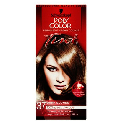 Schwarzkopf Poly Color Permanent Cream Colour Tint Dark Blonde 90ml