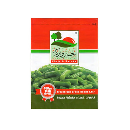 Khair & Baraka Frozen Cut Green Beans 400g