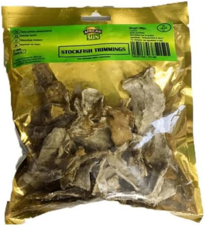 African Sun Stockfish Trimmings-Cod 260g