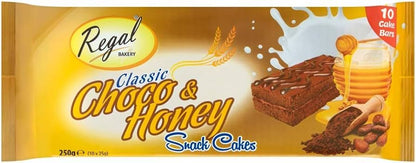 Regal Choco & Honey Snack Cakes 250g (10 pcs)