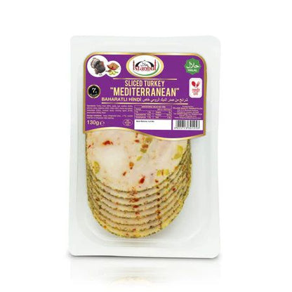 Istanbul Sliced Turkey Mediterranean 130g