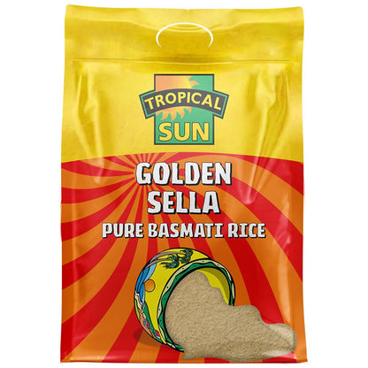 Tropical Sun Golden Sella Pure Basmati Rice 2kg