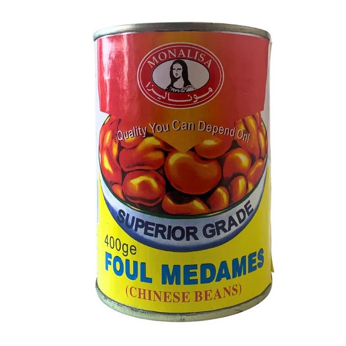 Monalisa Superior Grade Foul Medames (Chinese Beans) 400g