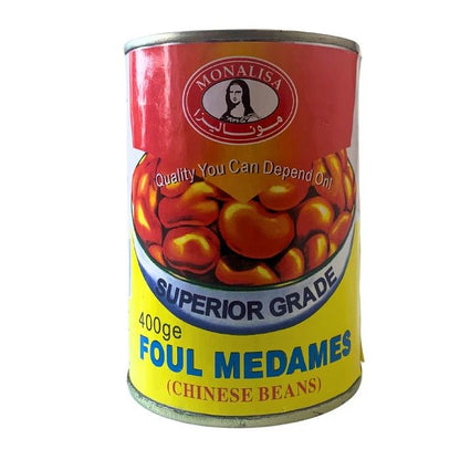 Monalisa Superior Grade Foul Medames (Chinese Beans) 400g