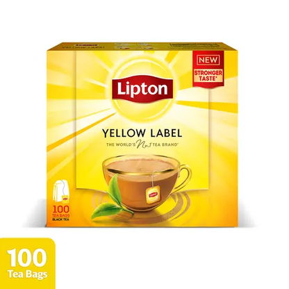 Lipton Yellow Label Black Tea 200g (100 pcs)