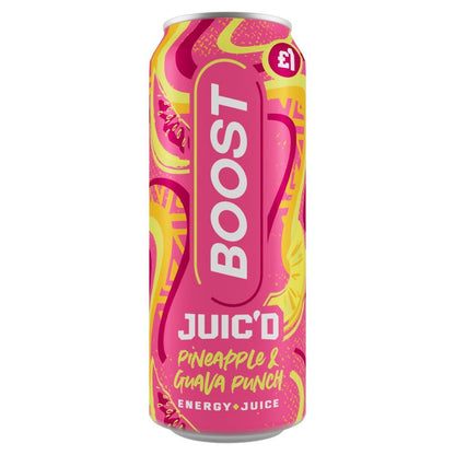 Boost Energy Juic'd Pineapple & Guava Punch Energy Juice 500ml