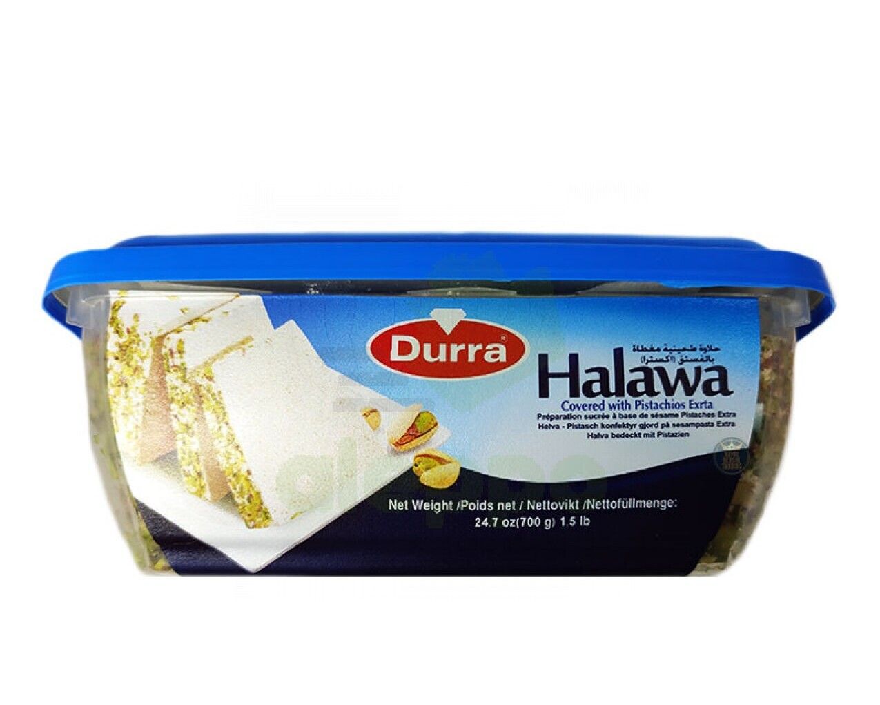 Durra Halawa Covered with Pistachios Extra 700g