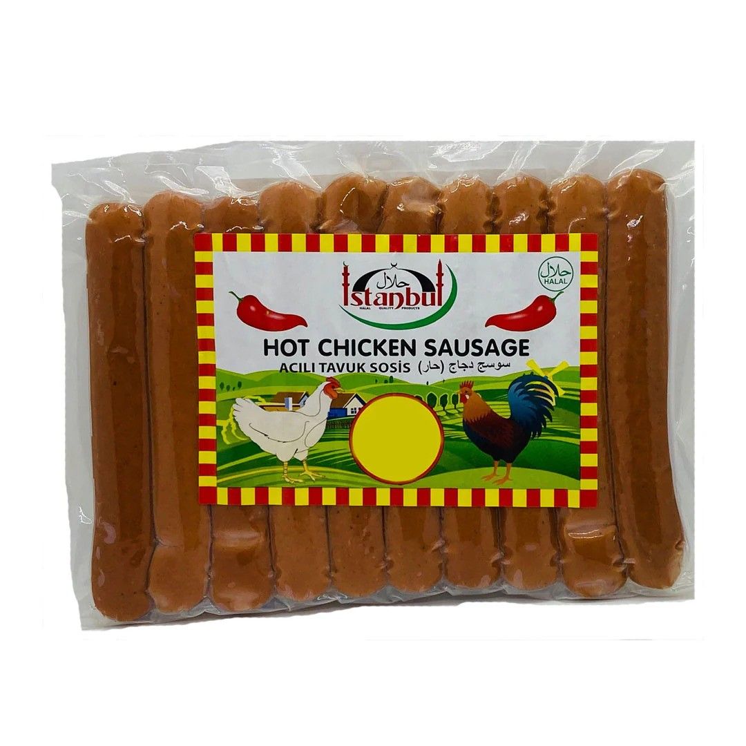 Istanbul Hot Chicken Sausage 400g – First Choice Store