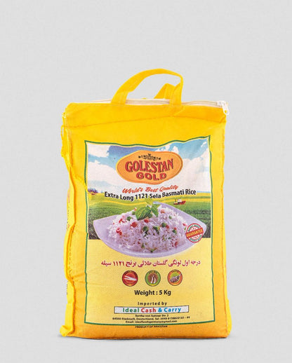 Golistan Gold Extra Long 1121 Basmati Sela Rice 2kg