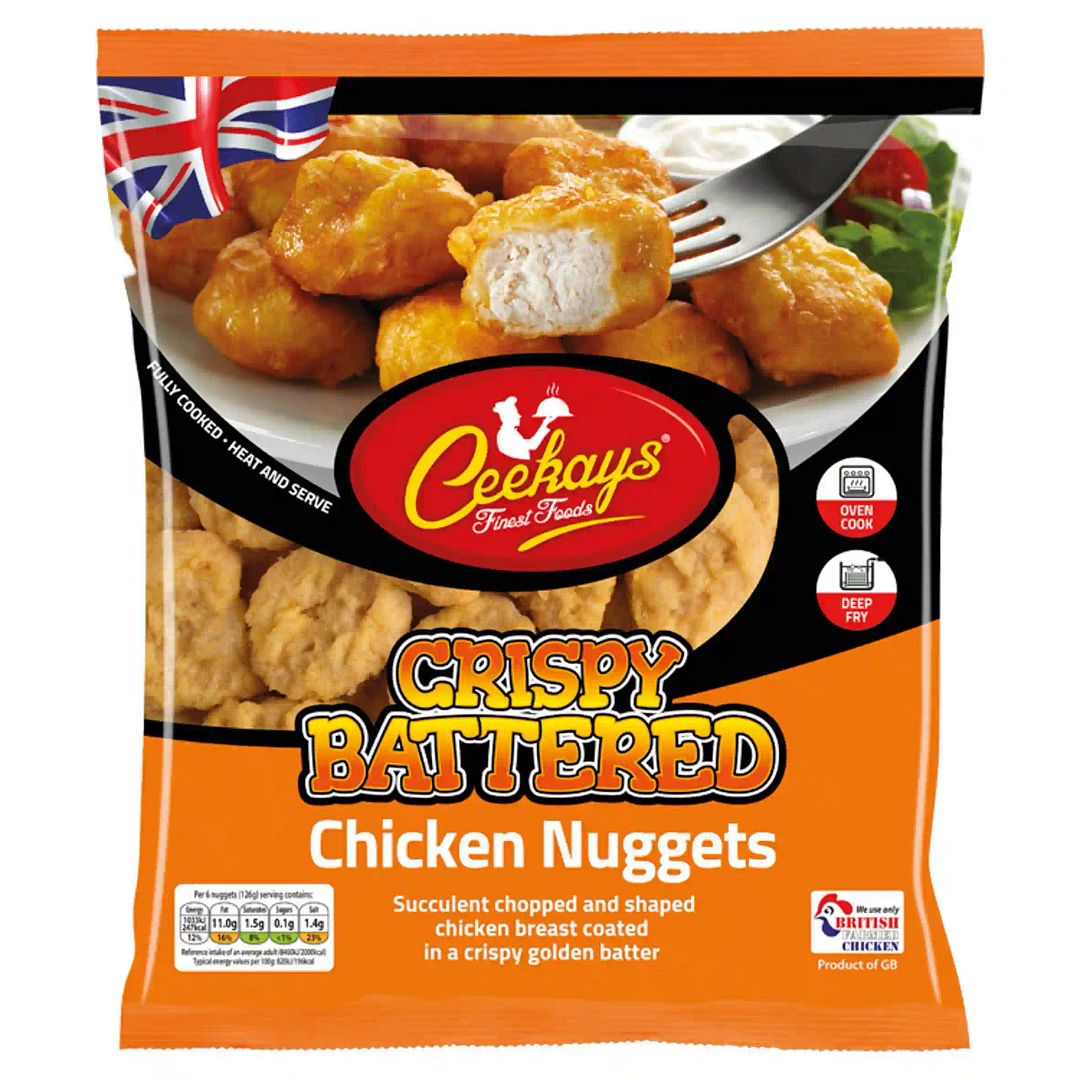 Ceekays Crispy Battered Chicken Nuggets 600g