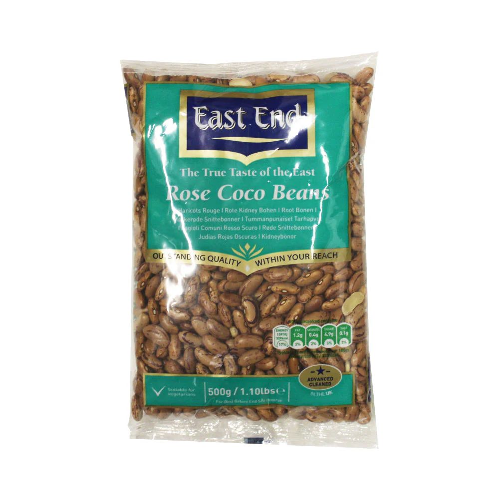 East End Rose Coco (Crab Eye) Beans 500g
