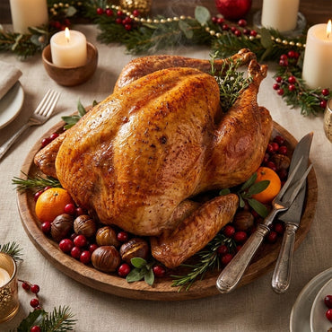 Halal Free-Range Whole Turkey – Fresh (4–6 kg)