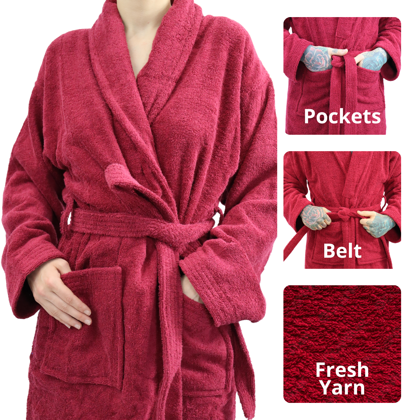 Bathrobes (Shawl)